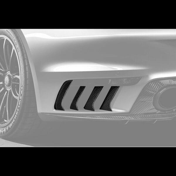 TopCar Design Teil 7 Carbon Seitenluftkanäle Hinten Porsche 992 Turbo S (2)