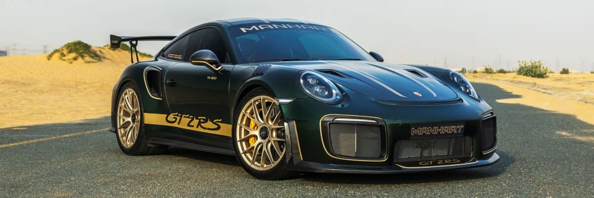 MANHART TR 900 945 hp super sports car based on Porsche 991 GT2