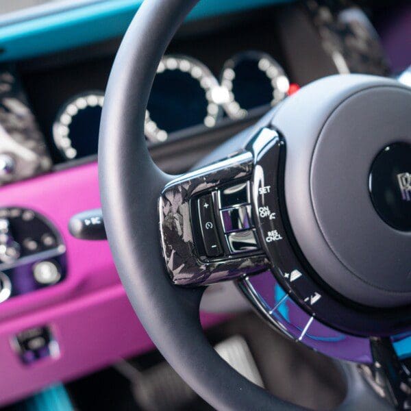 MANHART Carbon Steering Wheel Spokes for Rolls-Royce Cullinan (1)