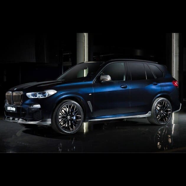 Larte Design Carbon Front Splitter Outer Parts for BMW G05 X5 - MANHART  Performance - True High Performance Cars